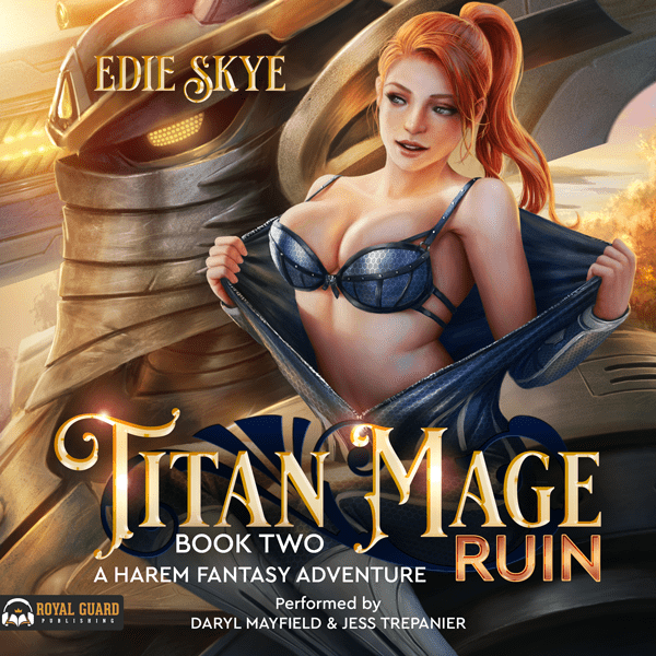 Titan Mage Ruin Audiobook Cover