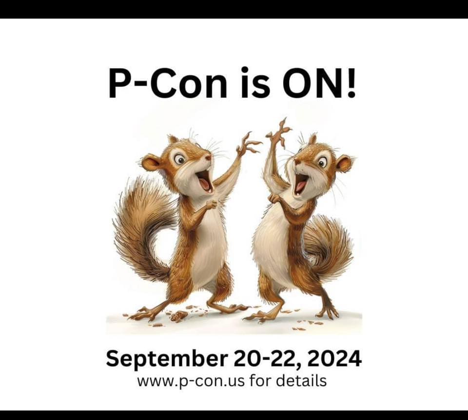 A P-Con Update! (Sadly, Jacob had to drop out. 😔 Edie’s still going, though! 😃)