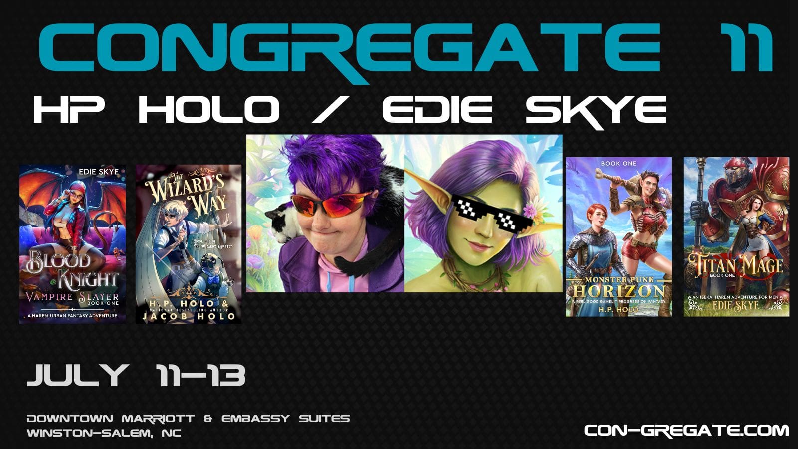 Come see us at ConGregate in Winston-Salem, NC (July 11-13)!